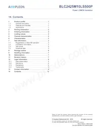 BLC2425M10LS500PZ Datasheet Page 10