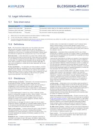 BLC8G09XS-400AVTY Datasheet Page 15