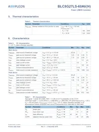 BLC8G27LS-60AVY Datasheet Page 3