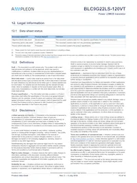 BLC9G22LS-120VTZ Datasheet Page 12