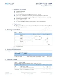BLC9H10XS-600AZ Datasheet Page 2