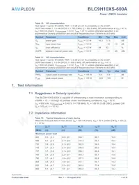 BLC9H10XS-600AZ 데이터 시트 페이지 4