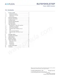 BLF0910H9LS750PU Datasheet Page 14