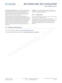 BLF13H9L750PU Datasheet Page 12