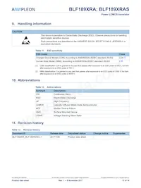 BLF189XRASU Datasheet Page 11