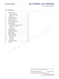 BLF189XRASU Datasheet Page 14