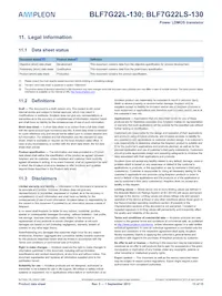 BLF7G22L-130 Datasheet Page 13