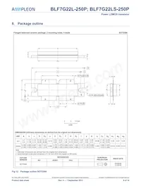 BLF7G22L-250P Datasheet Pagina 9