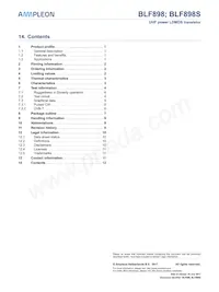 BLF898U Datasheet Page 12