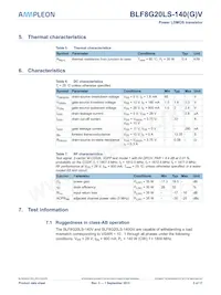 BLF8G20LS-140VU Datasheet Page 3