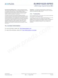 BLM9D1822S-60PBGY Datasheet Page 17