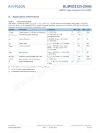 BLM9D2325-20ABZ Datasheet Page 5
