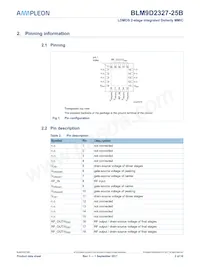 BLM9D2327-25BZ Datasheet Page 2