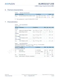 BLM9D2327-25BZ Datasheet Page 4
