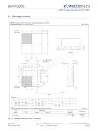 BLM9D2327-25BZ數據表 頁面 12