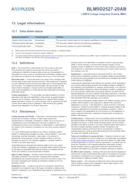 BLM9D2527-20ABZ Datasheet Page 15