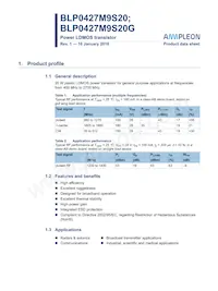 BLP0427M9S20Z Datasheet Cover