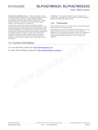 BLP0427M9S20Z Datasheet Page 18