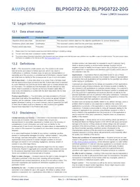 BLP9G0722-20Z Datasheet Page 18