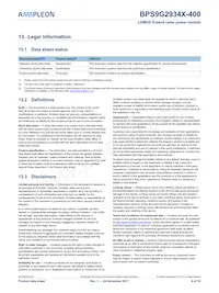 BPS9G2934X-400Z Datasheet Pagina 8