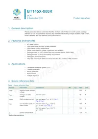 BT145X-800RQ Datenblatt Cover