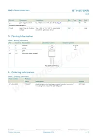 BT145X-800RQ Datasheet Pagina 2