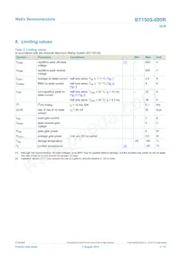BT150S-600R Datasheet Page 3