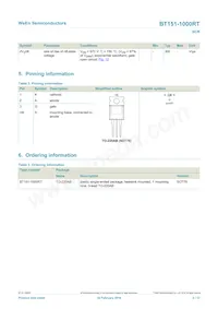 BT151-1000RT Datasheet Page 2