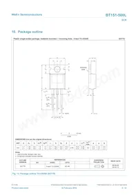 BT151-500L Datasheet Page 9