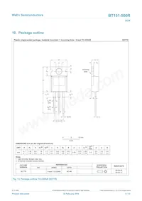 BT151-500R Datasheet Page 9