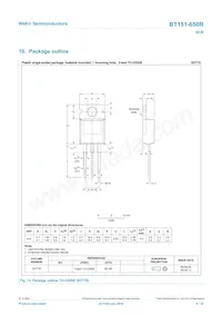 BT151-650R Datasheet Page 9