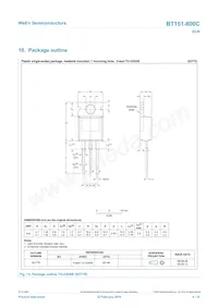 BT151-800C Datasheet Page 9
