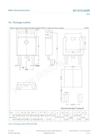 BT151S-650R Datasheet Pagina 9