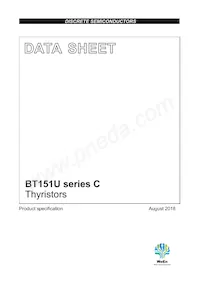 BT151U-800C Datenblatt Cover