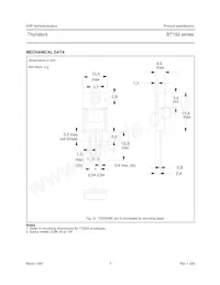 BT152-400R Datasheet Page 7
