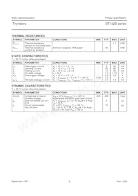 BT152B-600R Datasheet Pagina 3