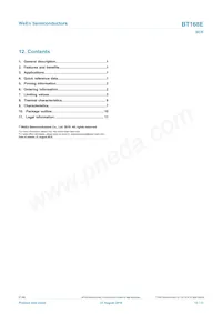 BT168E Datasheet Page 13