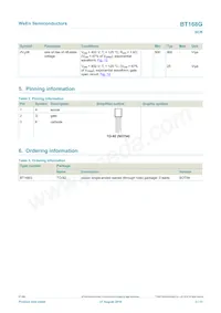 BT168G Datasheet Page 2