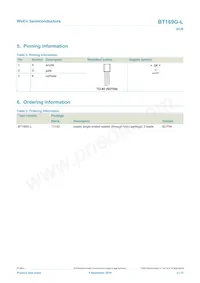 BT169G-LML Datasheet Page 2