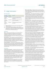 BT169G-LML Datasheet Pagina 10