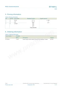 BT169H-LML Datasheet Page 2