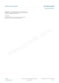 BT258U-600R Datasheet Pagina 11