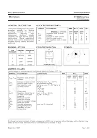 BT300S-600R Datasheet Pagina 2