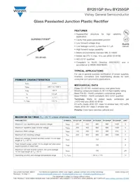 BY255GP-E3/73 Datasheet Cover