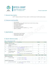 BYC5-1200PQ Datasheet Cover
