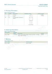 BYC5-1200PQ 데이터 시트 페이지 2