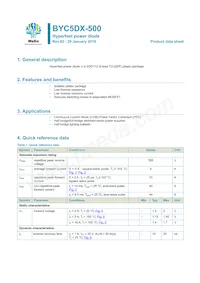 BYC5DX-500 Datasheet Cover