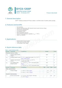 BYC8-1200PQ Datasheet Cover