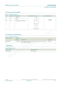 BYV29F-600 Datasheet Page 2