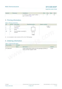 BYV30-600PQ Datasheet Page 2